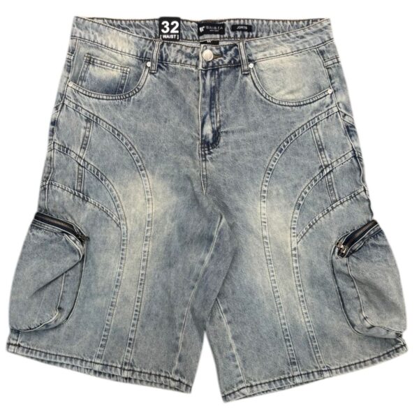 Light Blue Jeans Shorts